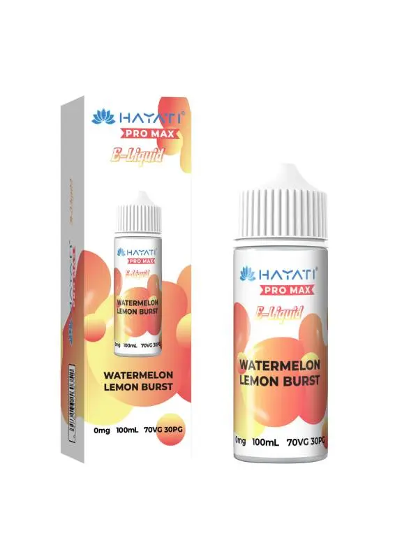 Hayati Pro Max Eliquid 70/30 - Watermelon Lemon Burst - 100ml